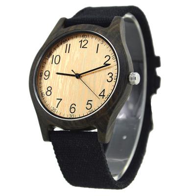 China OEM Japan Wholesale Non-Specific Motion Logo Lighter Wrist Canvas Strap Custom Watch With Low MOQ for sale