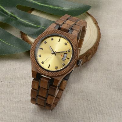 China Non-Specific Top Grade Sandal Watch Men Wooden Wrist for sale