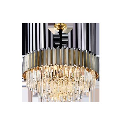 China Crystal Chandeliers Ceiling Modern Chandeliers and Vintage Crystal Luxury Led Chandelier Lights Large Hotel Decorative Energy Saving European Gold Pendant Light for sale