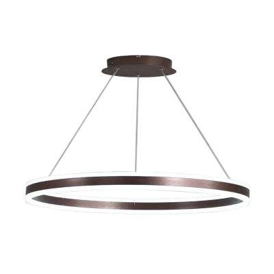 China Ring Round Dinner Kitchen Room Contemporary Contemporary Acrylic Led Pendant Lamp Nodic Light Pendant Lamps for sale