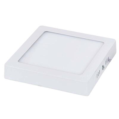 China Super Bright Square SKD-2835 Modern Vermilion Frameless Led Panel Light 6~24W for sale