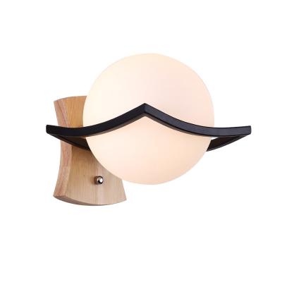 China 2022 Modern Wall Lights Modern Indoor Fancy Modern Wood Color Wall Bracket Wall Light Indoor Warm White Lighting for sale