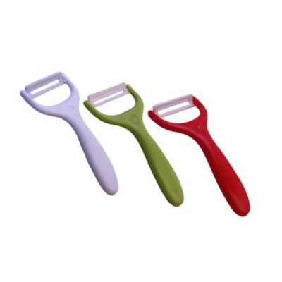 China Sustainable Ceramic Blade Peeler Irconia Potato Peeler Vegetable Fruit Slicer for sale