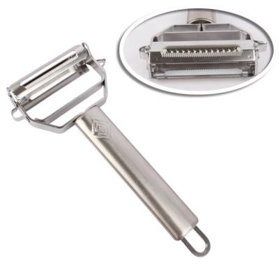 China Viable Promotion Good Quality Stainless Steel Vegetable Peeler Julienne Potato Peeler for sale