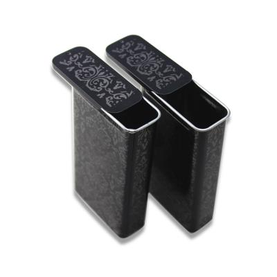 China 2022 Recycled Materials Cigarette Slide Metal Box With Slid Lid OEM Factory Advertised Hot Sales for sale