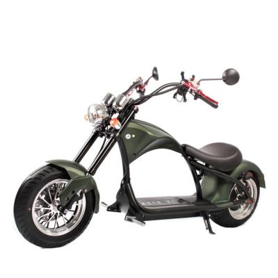 China EU Warehouse EEC COC Chopper style M1 M1P unisex electric scooters motorcycles fat Amoto tire bike citycoco for sale