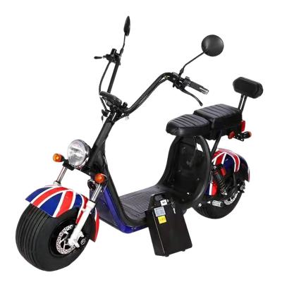 China High Speed ​​Electric Scooter Eu Warehouse CP-1 EEC COC Certificate Citycoco 1500W/2000W 60v12ah/20ah 2 Wheels Unisex Fat Tire for sale