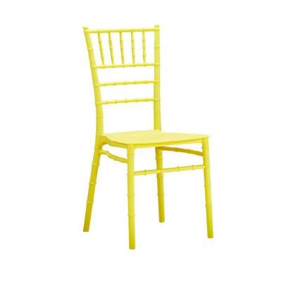 China Scandinavian Plastic Chiavari Chair Stackable Chiavari Chair For Wedding for sale