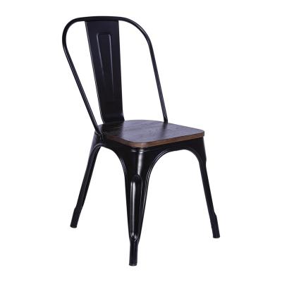 China Easyclean Silla Silla Tolixs Base Madera scam Respaldo Industrielle en madera metal armable chair for sale