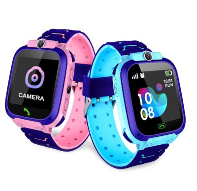 China APP control Q12 kids waterproof ip7 touch screen SOS gps tracker 2g smartwatch kids smart watch for kids for sale