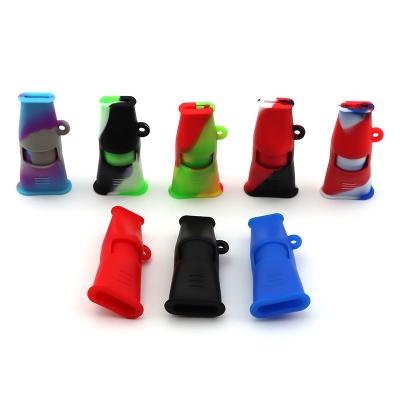 China Eco-friendly Smoking Mouthpiece Tobacco Filters Holder Silicone Smoking Pipe Custom Filters Tips For Cigarettes for sale