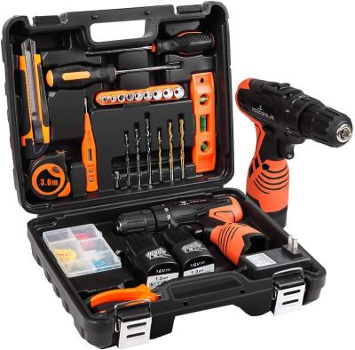 China Home Repair 48Pcs Cordless Drill Household Power Tools Set for sale