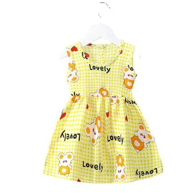 China New Anti-wrinkle trend children's girls dress to border Korean girl's dress big bow girl full moon birthday holiday dress for sale