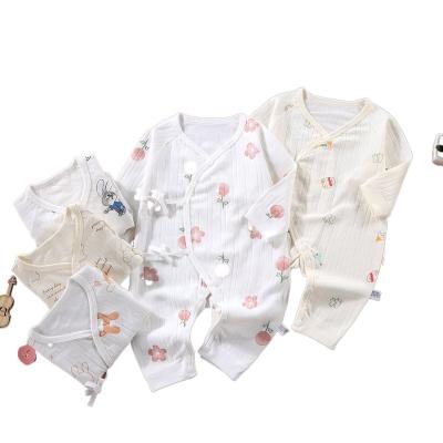 China Comfortable Baby Rompers OEM Breathble Pattern Custom Designs Print Baby Clothes Baby Romper Low MOQ Customized Newborn Jumpsuit ODM for sale