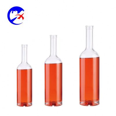 China New Design Beverage Gun Shape Glass Bottle Gun Liquor Bottle 750ml for sale