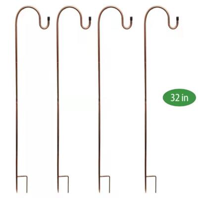 China Graden Solar Lights Yishu Garden Stakes Sustainable Multifunctional Five-legged Shepherd Hooks for sale