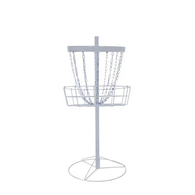 China Portable Toy Outdoor Sports Game Custom Inflatable Golf Basket Disk Metal Disc Golf Target Golf Ball Locker for sale