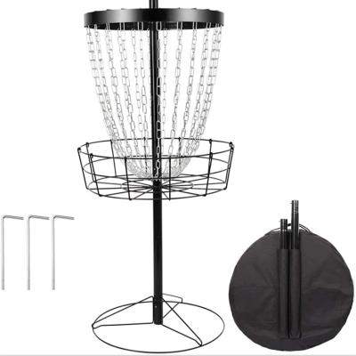 China Toy Newest Direct Factory Portable Inflatable Disc Golf Basket Metal Wire Golf Basket Golf Ball Metal Locker Flying Disc for sale