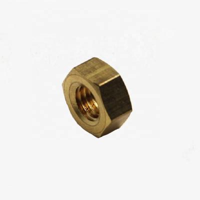 China Brass DIN934 Heavy Industry Machined Hex Nut for sale