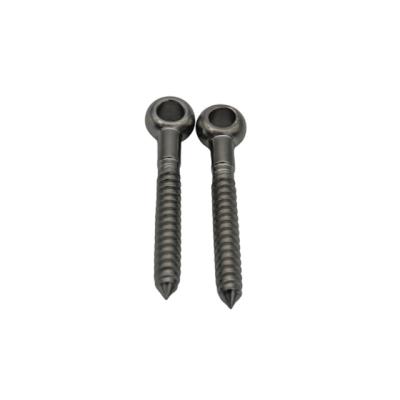 China Stainless Steel Carbon Steel Eye Screw Hook Screw Eye Wood Threaded Screw for sale