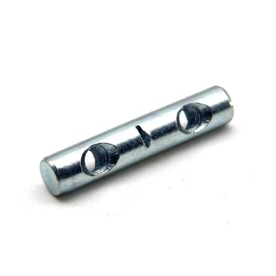 China GALVANIZED Double Holes Furniture Galvanized Steel Galvanized Slotted Cross Finger Barrel Nut for sale