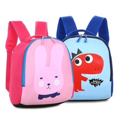 China Wholesale 3D Light Cartoon Cute Animals Small Waterproof School Backpack For Kids for sale