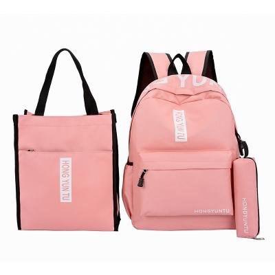 China Waterproof School Bags 2021 Sets Fashion Mochila Backpack 3 Trending Backpacks For Student Custom LOGO for sale