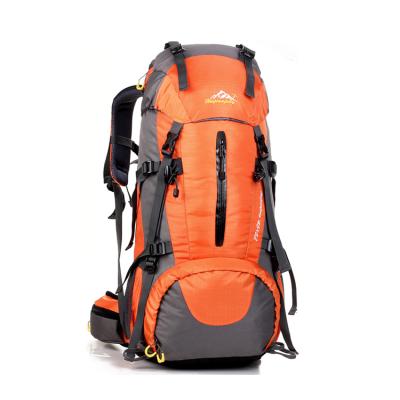 China Waterproof 65 liters of lightweight top load increasing backpack with internal hydration for sale