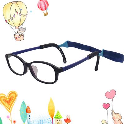 China New Trendy Style Fashion Kids Optical Frames Colorful Plastic Running Glasses For Children for sale