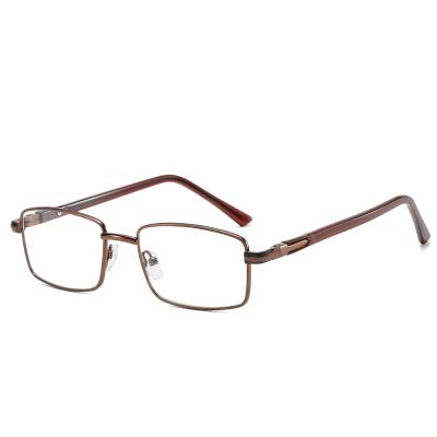 China For Reading Glass Octagon High Fashion Metal Full Rim Frames Glass Optical Glass Frames Unisex Eyewear for sale