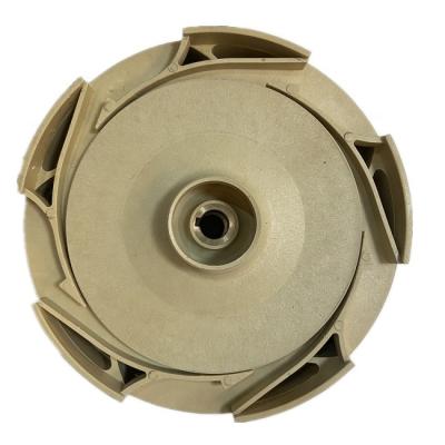 China Water Pumps Small PPO Plastic Water Pump Impeller Of Spare Parts for sale