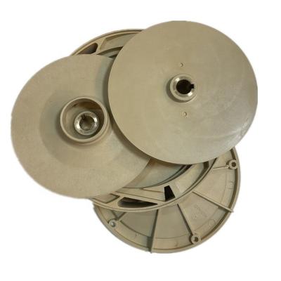 China Plastic Water Pumps Spare Parts PPO Impeller Manufacturer MB200 MB300 Brown PPO Diffuser Impeller for sale