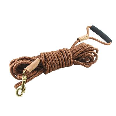 China High Quality Pet Nylon Wear-Resistant Small And Medium Outdoor Dog Training Dog Business Long Stocked Walking Rope for sale