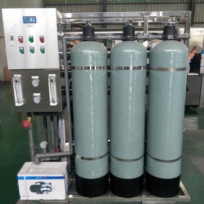 China Eco-friendly commercial pure 250l 500l 1000l RO reverse osmosis water treatment machinery equipment for sale for sale