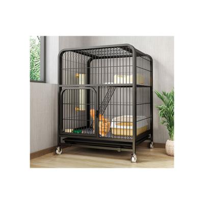 China Cat and Dog Pet Cage Material Large Pet Cages Stainless Steel Pet Cages Metal Cages Stainless Steel Pet Cage for sale