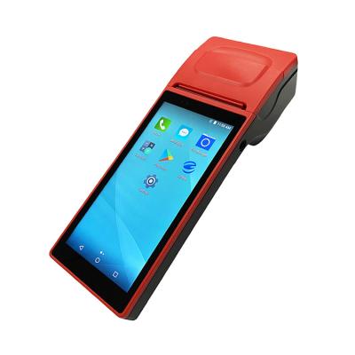 China Android POS GOODCOM 6inches PDA Android Smart POS For USSD Mobile Top Up for sale