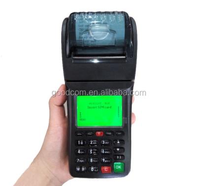 China GPRS SMS Broadcast Vending Machine WCDMA Printer Position Handheld Mobile Terminal 58mm/2inch for sale