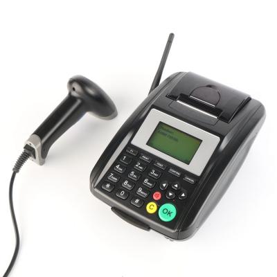 China Black and white printer of P.-V. WIFI GPRS SMS QR Code Barcode Scanner Card Swipe Machine Car Fixed for sale