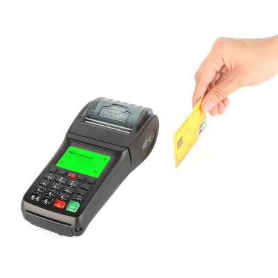 China Handheld online restaurant pos machine to read credit card number and deduct money from waiter for sale