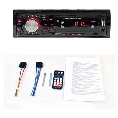 China Single Din Car Stereo Radio Fixed Panel Panel With MP3 Player AUX. BT Phone App FM Radio USB Music Car Player for sale