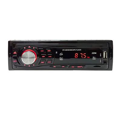 China Good Price 1din Sound Support App Control Fix Panel LED Car Stereo Auto Music Remote Control Mp3 Player for sale