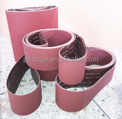 China Hard grinding tape joint aluminum oxide abrasive sanding belt for sale