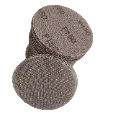 China Abrasive Mesh Sanding Discs Sand Paper Hook and Loop abrasive net sand for car polishing WGS for sale