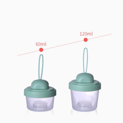 China BPA Free Four Layer Portable Milk Powder Dispenser Outdoor Baby Food Container for sale