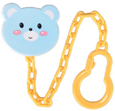 China Wholesale Safety Holder Chewable Dummy Baby Soother Pacifier Chain Clip for sale