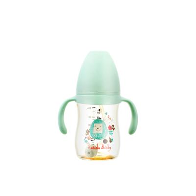 China BPA Free Baby Milk Bottle PPSU 180ML Small Portable Care Bottle for Newborn for sale