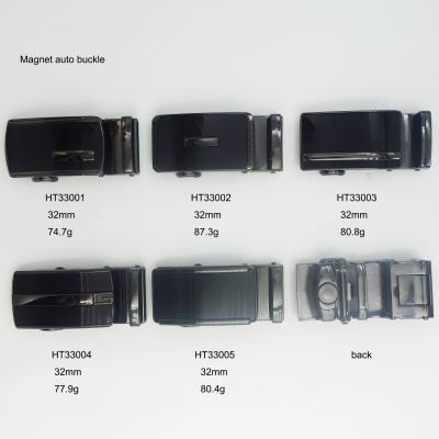 China As Shown Or Customized Wholesale Zinc Alloy Casual Metal Buckle Fashion Automatic Belt Buckle32MM Automatic Buckle Magnet Buckle for sale