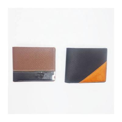 China 2021 fashion unique men's anti-theft Chinese manufacturer design PU wallet card holder for sale