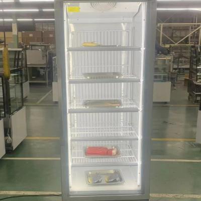 China Single-temperature Beer Cabinet Display Cabinet Hot Selling Transparent Glass Commercial Beverage Refrigeration Equipment for sale