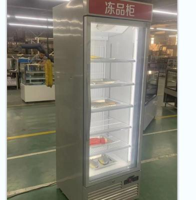 China Single-temperature Beer Cabinet Display Cabinet Hot Selling Transparent Glass Commercial Beverage Refrigeration Equipment for sale